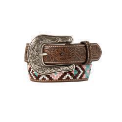Angel Ranch Southwest Resin Beads Multicolor Belt