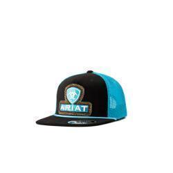 Ariat FlexFit 110 Black Roughout Cap