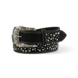 Ariat Black Stud Rhinestone Belt