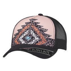 Ariat Ladies Pink Aztec Diamond Cap