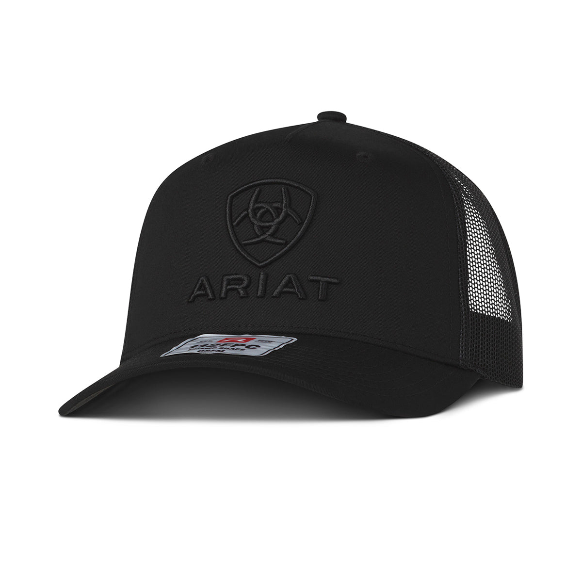 Ariat Black Logo Trucker Cap