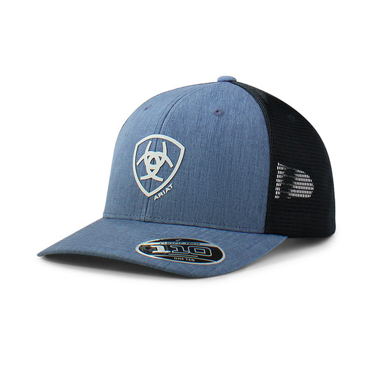 ARIAT DENIM SHIELD LOGO FLEXFIT 110 CAP