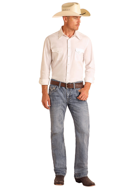 Rock & Roll Denim Pistol Boot Cut Jean