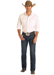 Rock & Roll Denim Dark Vintage Revolver Jean