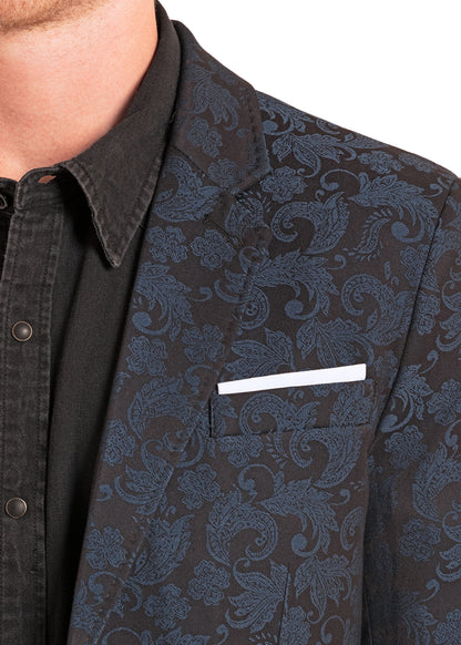 Rock & Roll Denim Men's Paisley Jacquard Sportscoat