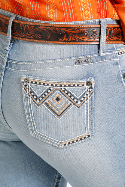 CRUEL GIRL HANNAH LIGHT STONE JEAN
