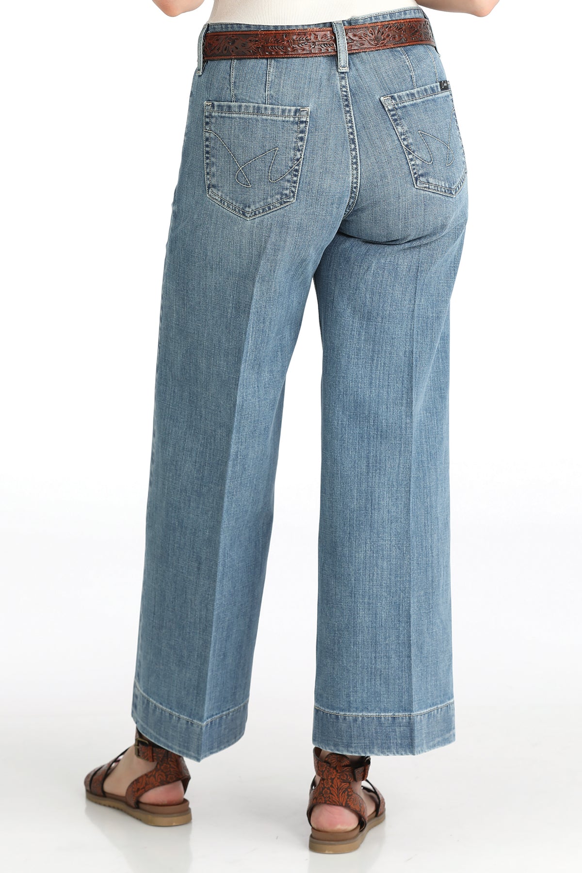 Cruel Denim Women's Hannah Moderate Rise Cropped Jeans
