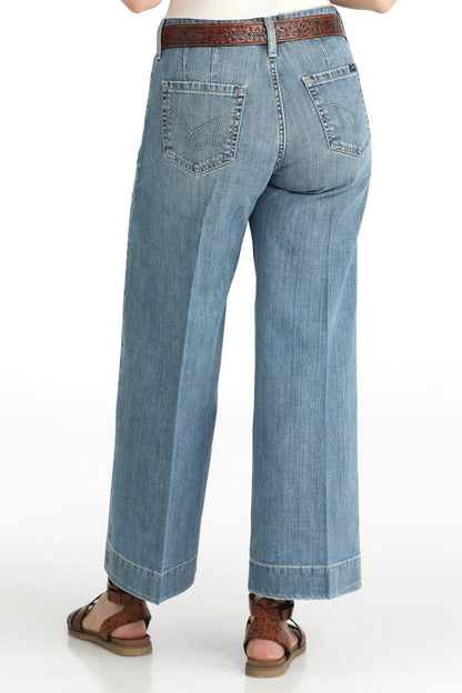 Cruel Denim Women's Hannah Moderate Rise Cropped Jeans