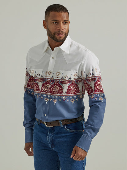 WRANGLER CHECOTAH CLASSIC PRINT MENS SHIRT