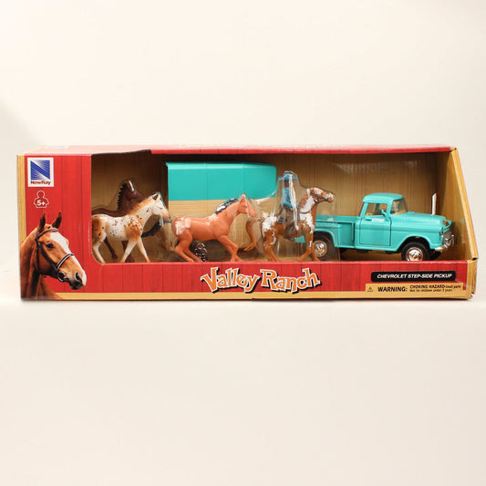 Chevy Pickup 1955 & Horse Trailer