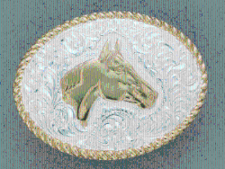 Crumrine Horse Head Buckle