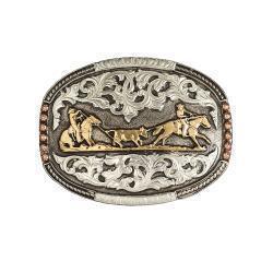 Crumrine Team Roper Oval Buckle
