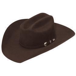 Twister El Paso 2X Chocolate Wool Hat