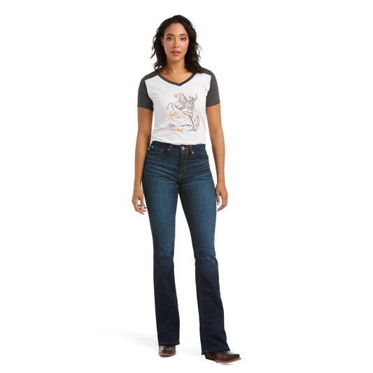 Ariat R.E.A.L. Pennsylvania High Rise Ballary Boot Cut Jean
