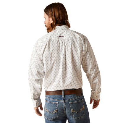ARIAT SAUL WHITE CLASSIC FIT SHIRT