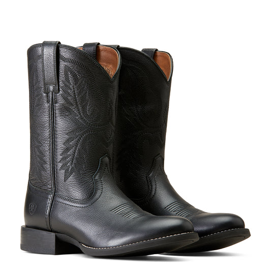 ARIAT BLACK DEERTAN SPORT STRATTEN BOOT