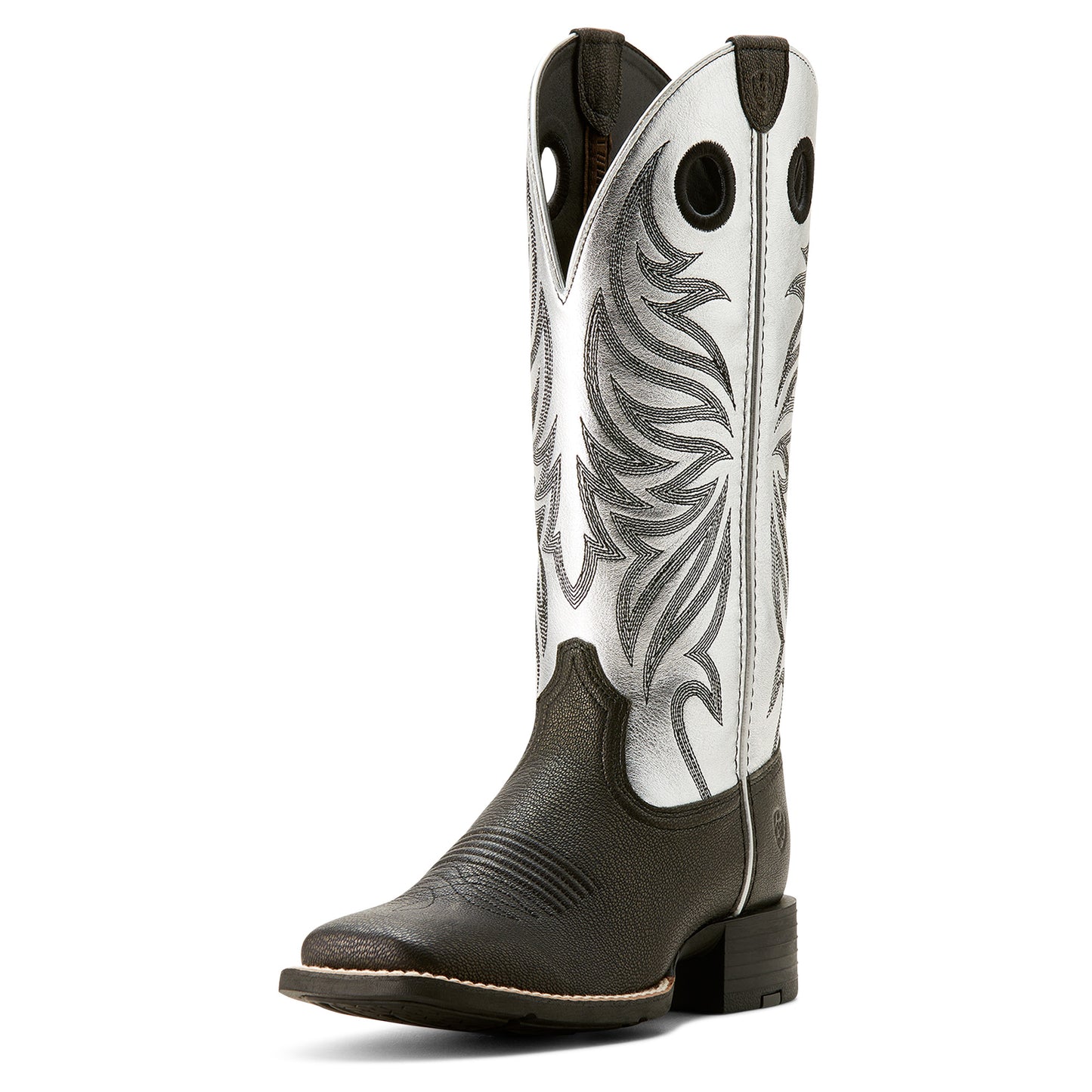 Ariat Round Up Ryder Dark Carbon Western Boot