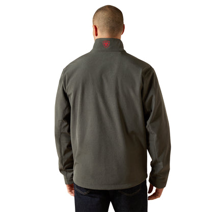 Ariat Charcoal Americana Logo Softshell Jacket