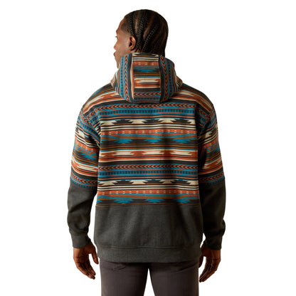 Ariat Rust Serape Color Block Hoodie