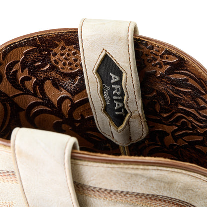 Ariat Whiskey Caiman Belly Classic Callen Wide Square Toe Western Boot