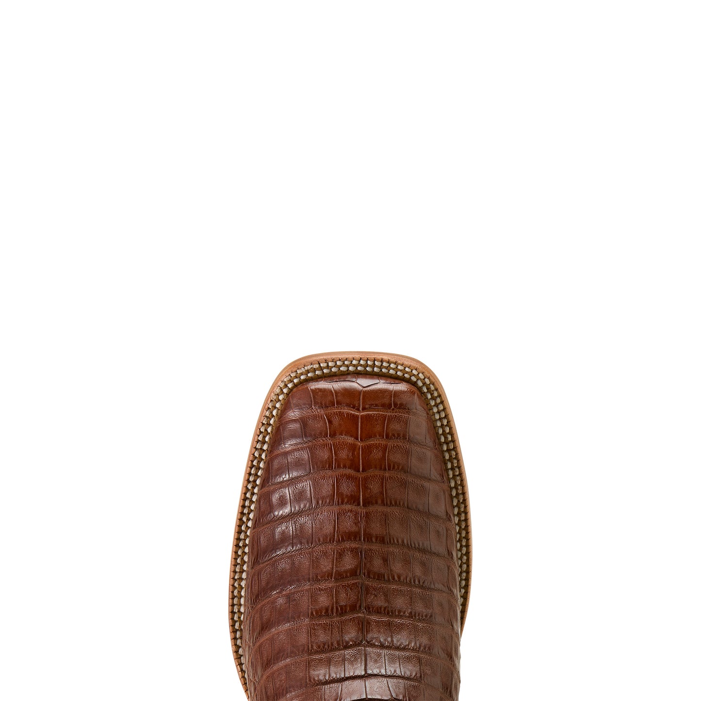 Ariat Whiskey Caiman Belly Classic Callen Wide Square Toe Western Boot