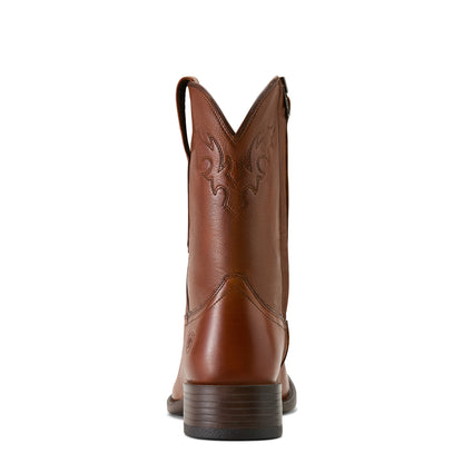 Ariat Cinnamon Brown Sonoro Roper Toe Western Boot