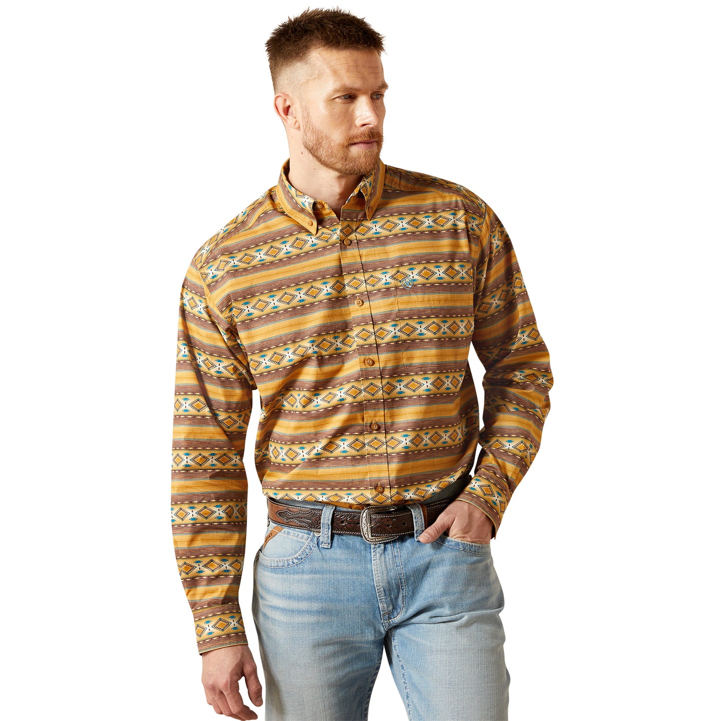 Ariat Teddi Tan Classic Fit Shirt