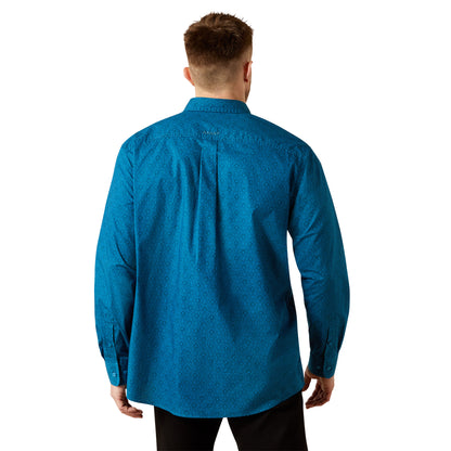 Ariat Terrell Dark Teal Classic Fit Shirt