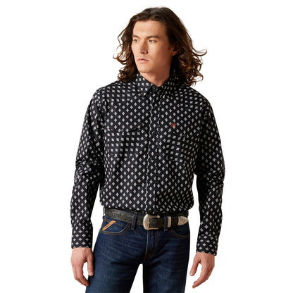 Ariat Felix Black Fitted Shirt