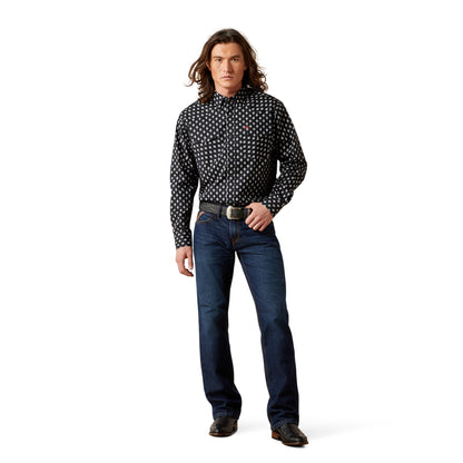 Ariat Felix Black Fitted Shirt