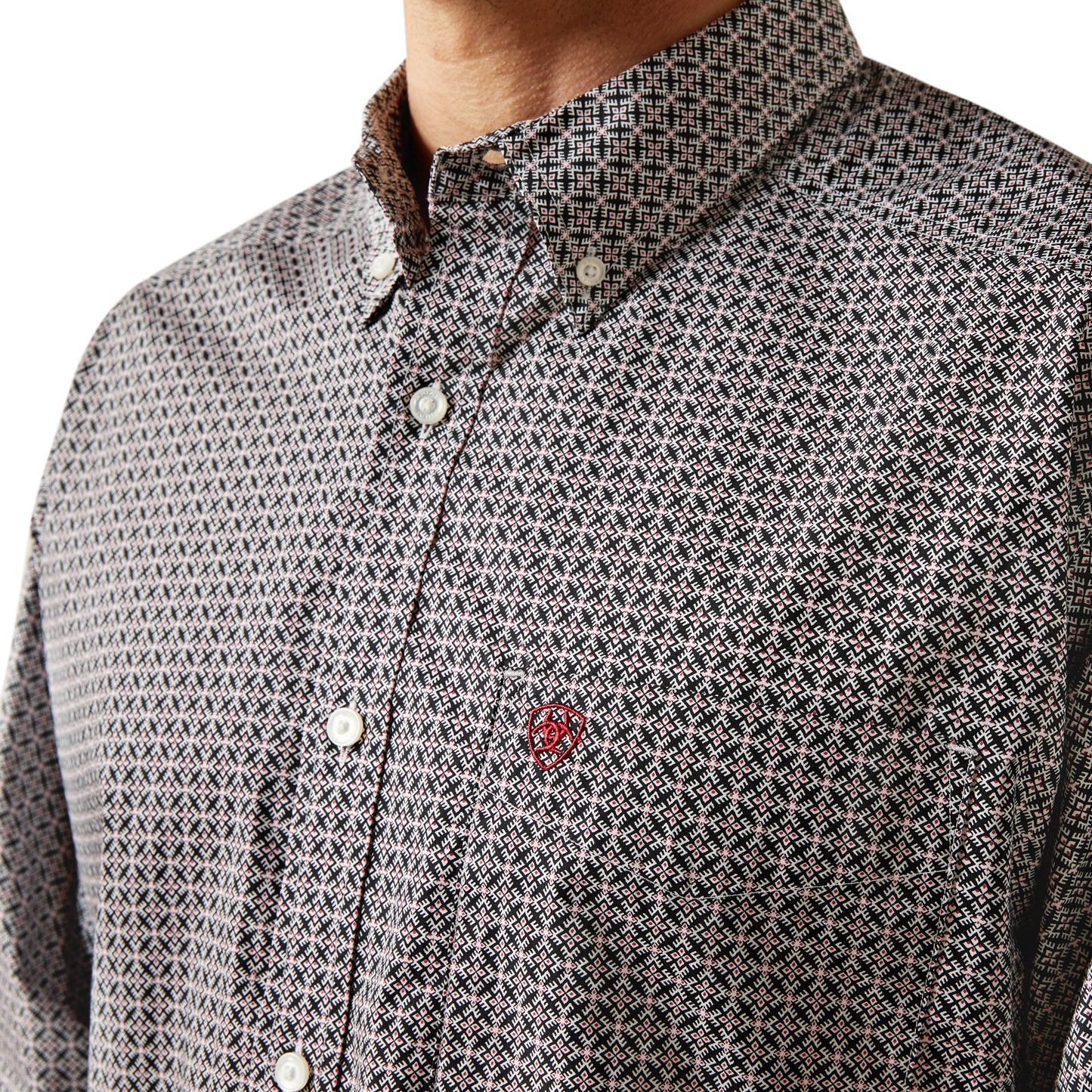 Ariat Tobias Black Classic Fit Shirt