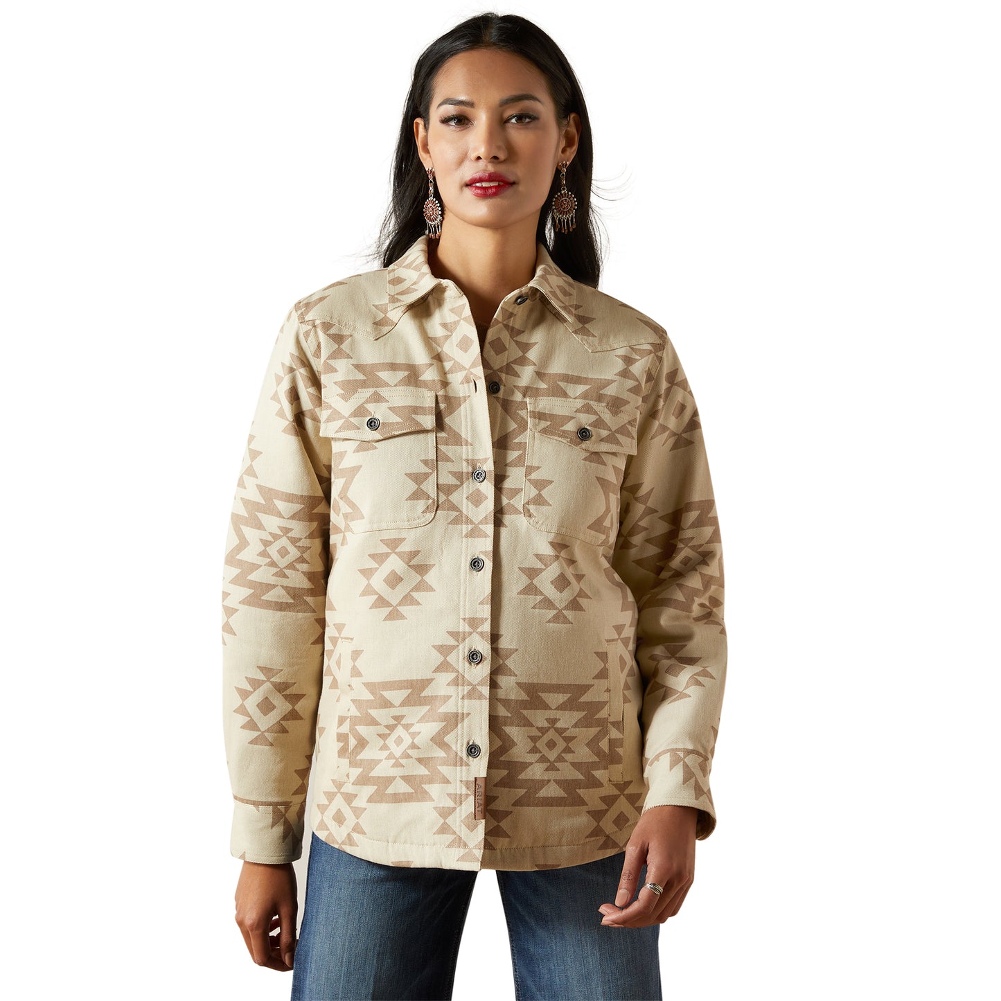 Ariat Clovis Insulated Puebla Print Shirt Jacket