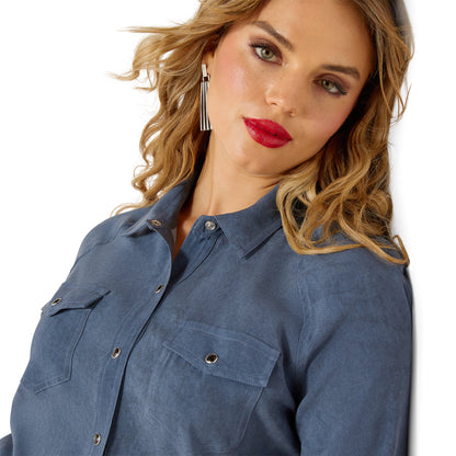 Ariat Ladies Dark Denim Juniper Shirt