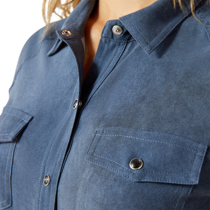 Ariat Ladies Dark Denim Juniper Shirt