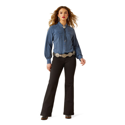 Ariat Ladies Dark Denim Juniper Shirt
