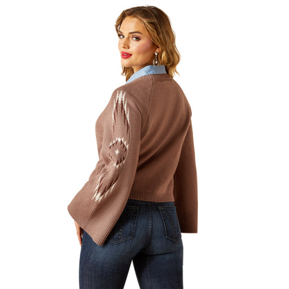 Ariat Toasted Coconut Melange Caravan Sweater