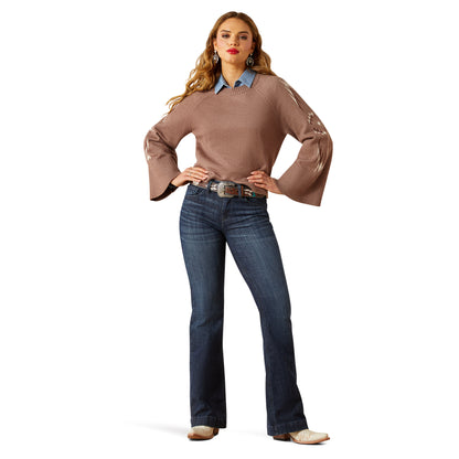 Ariat Toasted Coconut Melange Caravan Sweater