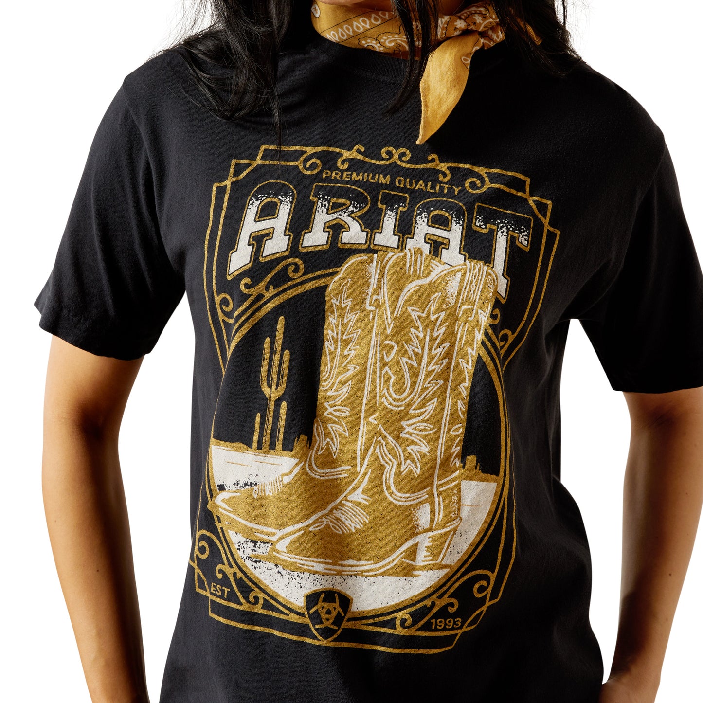 Ariat Black Boot Cloche T-Shirt