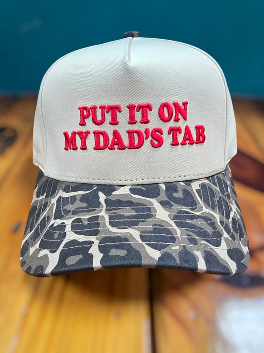 Put It On My Dad's Tab Cap