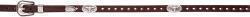 Brown Oval Longhorn Hat Band