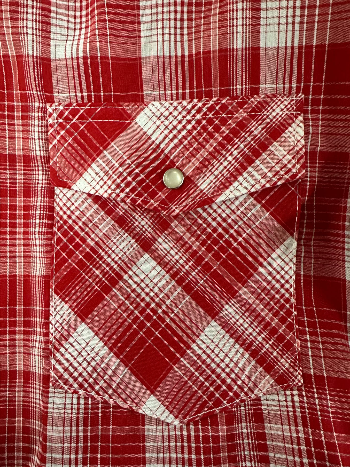 WRANGLER WASH N WEAR SNAP SHIRT