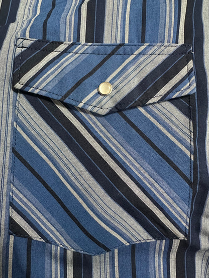 WRANGLER MEN'S WASH N WEAR SHORT SLEEVE BUTTON UP