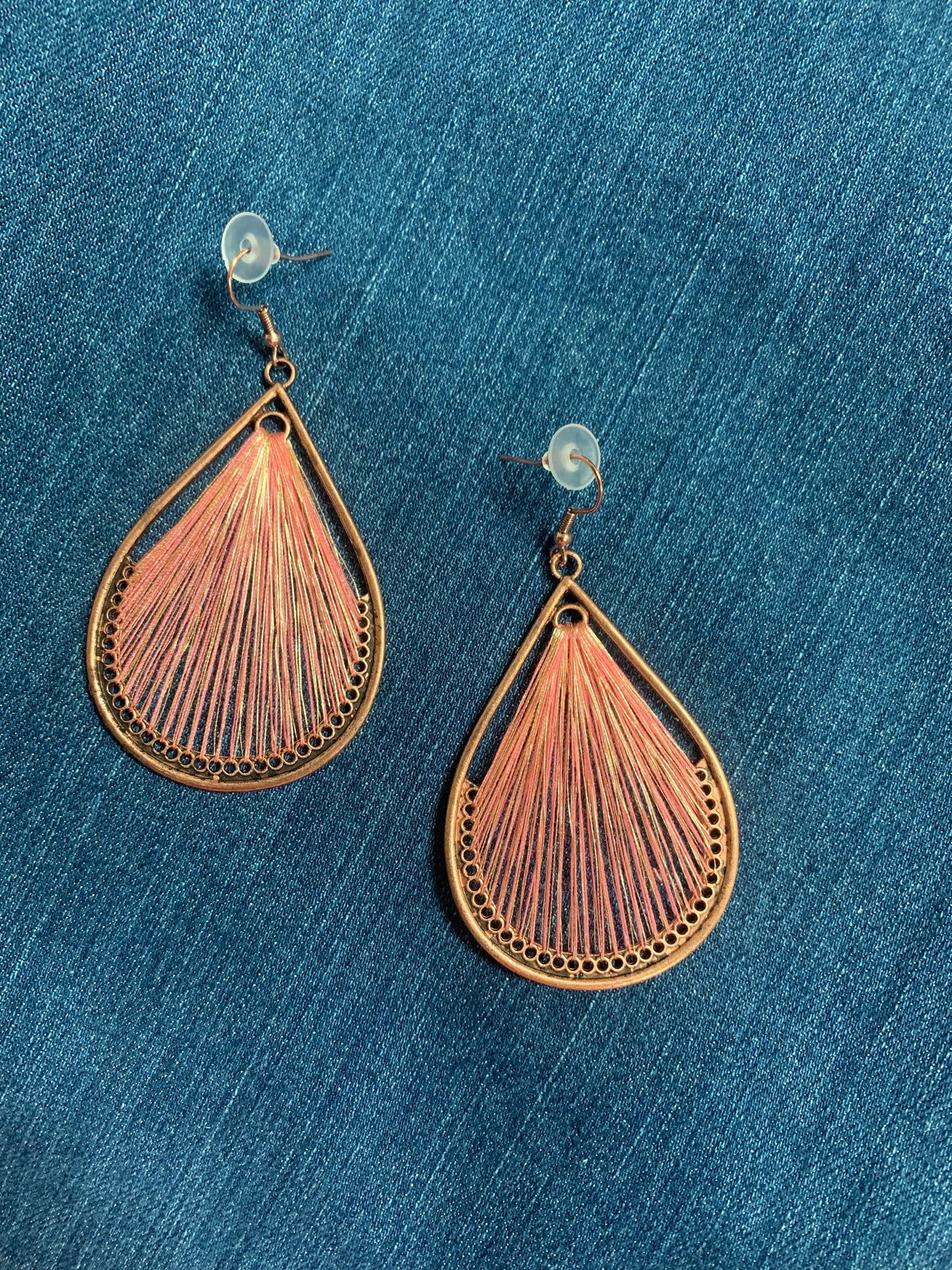 PINK BOHO EARRINGS