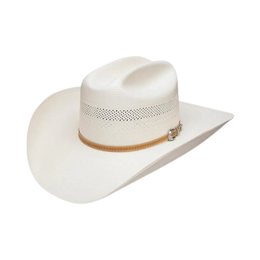 STETSON 10X ARAPAHO WHITE ALL AROUND VENT HAT