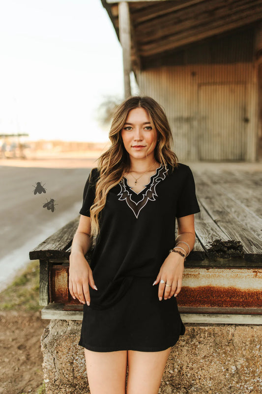 LLANO MIDNIGHT TEE