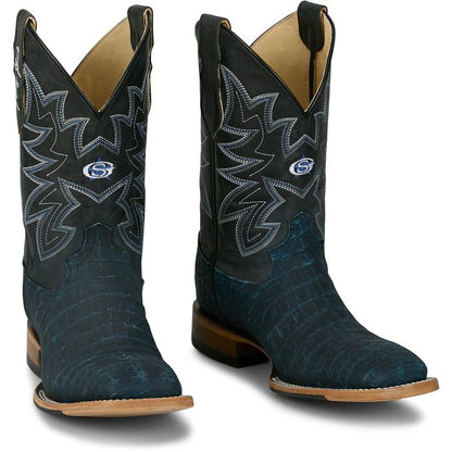 Justin George Strait San Antone 11" Dusty Blue Caiman