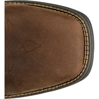 Justin Slickline Brown 11" Nano Comp Waterproof Boot