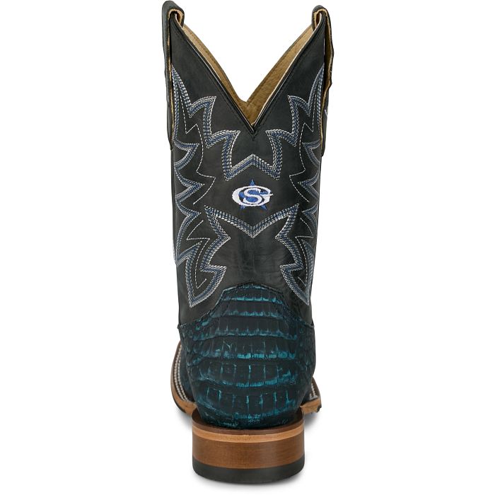 Justin George Strait San Antone 11" Dusty Blue Caiman