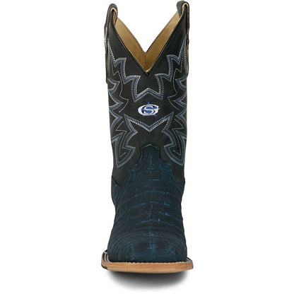 Justin George Strait San Antone 11" Dusty Blue Caiman