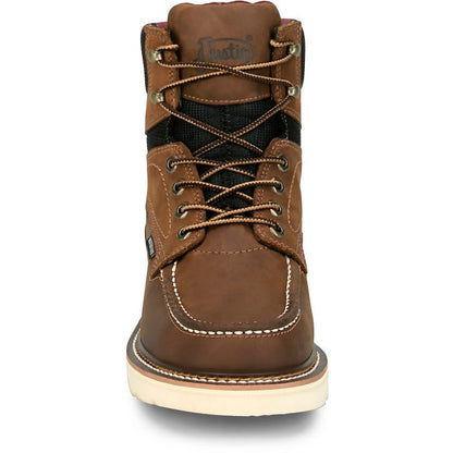 Justin Bristol Brown 6" Waterproof Boot